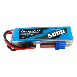 Gens ace 5000mAh 4S 45C 14.8V Lipo Battery | EC5 Plug | Ace Classic