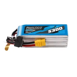 Gens ace 5300mAh 6S 60C 22.2V Lipo Battery | XT90 Plug | Heli