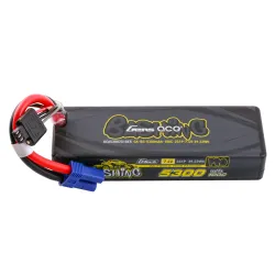 Gens ace 5300mAh 2S 100C 7.4V Lipo Battery | EC5 Plug | Bashing Pro