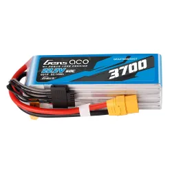 Gens ace 3700mAh 6S 60C 22.2V Lipo Battery | XT90 Plug | Heli
