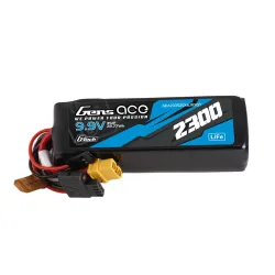 Gens ace 2300mAh 3S 20C 9.9V LiFe Battery | XT60 Plug | TX&RX