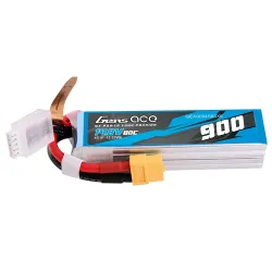 Gens ace 900mAh 4S 80C 14.8V Lipo Battery | XT60 Plug | Ace Classic