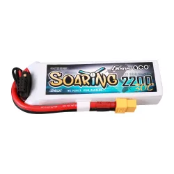 Gens ace 2200mAh 3S 30C 11.1V Lipo Battery | XT60 Plug | Soaring