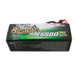 Gens ace 5500mAh 4S 60C 14.8V Lipo Battery | Hardcase | Bashing