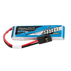 Gens ace 480mAh 1S 40C 3.7V Lipo Battery | JR Plug | Sport (F3K)