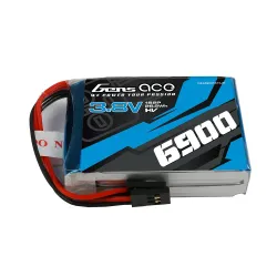 Gens ace 6900mAh 1S 3.8V(HV) Lipo Battery | TX&RX