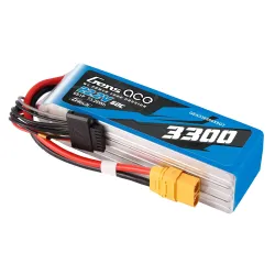 Gens ace 3300mAh 6S 60C 22.2V Lipo Battery | XT90 Plug | Heli