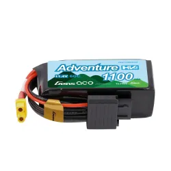 Gens ace 1100mAh 3S 60C 11.4V(HV) Lipo Battery | XT30 Plug | Adventure
