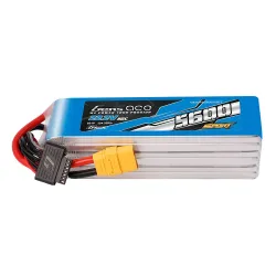 Gens ace 5600mAh 6S 80C 22.2V Lipo Battery | XT90 Plug | Sport (700 Helicopter)