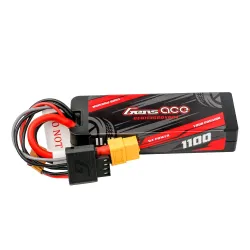 Gens ace 1100mAh 3S 60C 11.1V Lipo Battery | Hardcase | XT60 Plug | Car Classic