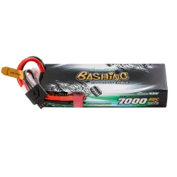Gens ace 7000mAh 2S 60C 7.4V Lipo Battery | Deans Plug | Bashing