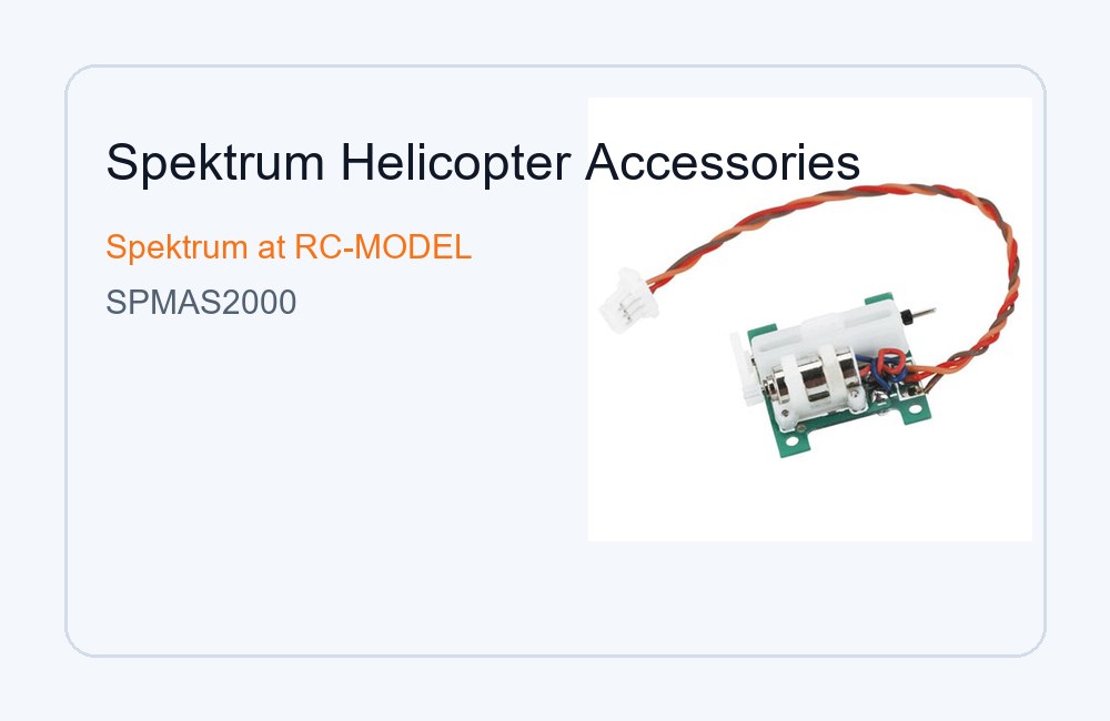 Spektrum Helicopter Accessories (372)
