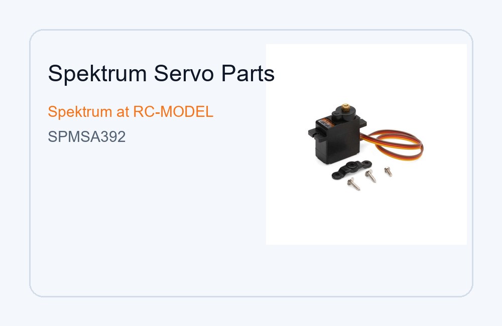 חלפי סרווים Spektrum (121)