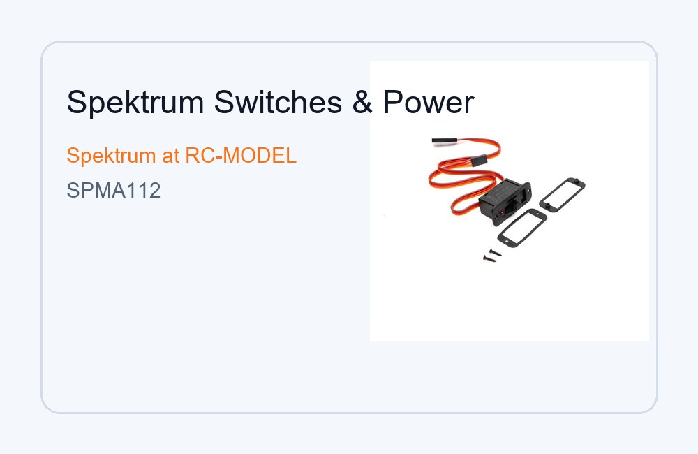 מתגים ומערכות כוח Spektrum